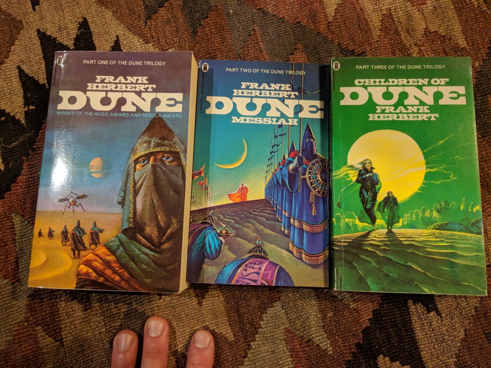 Dune trilogy, 1979 editions, all for $7 : ThriftStoreHauls
