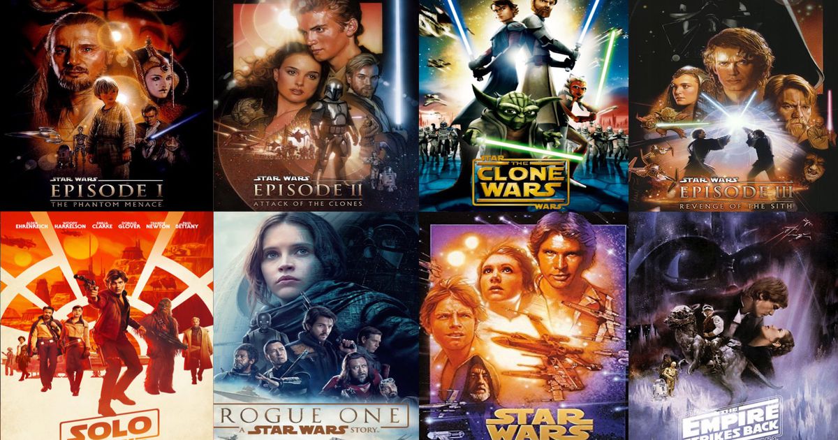 All 12 Star Wars movies, ranked — including 'The Rise of Skywalker'