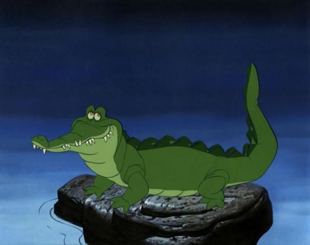 Peter pan crocodile, Disney characters wallpaper, Disney canvas