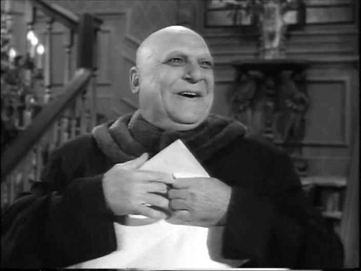 Jackie Coogan as Uncle Fester in the Addams Family. this week in ...
