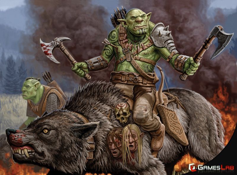 ArtStation - Gutul the Invincible, Matthew Melmeth | Orc barbarian ...