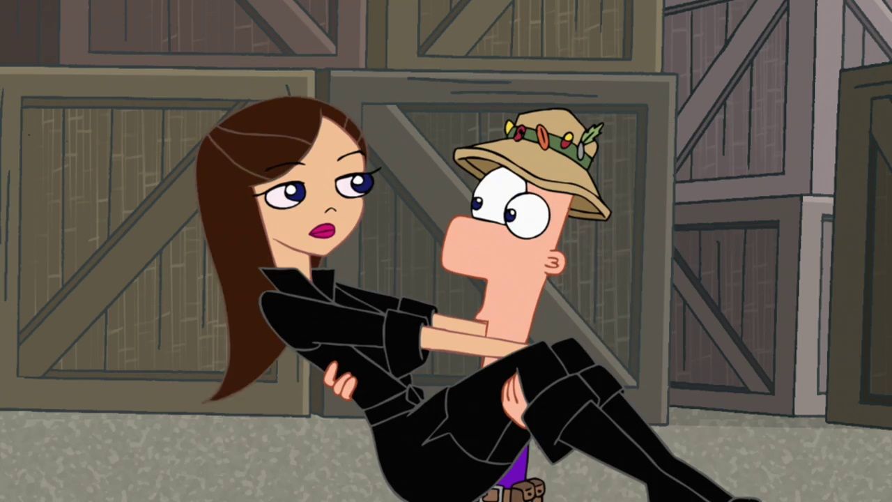 Vanessa Doof | Ferb and vanessa, Cartoon art, Phineas and ferb