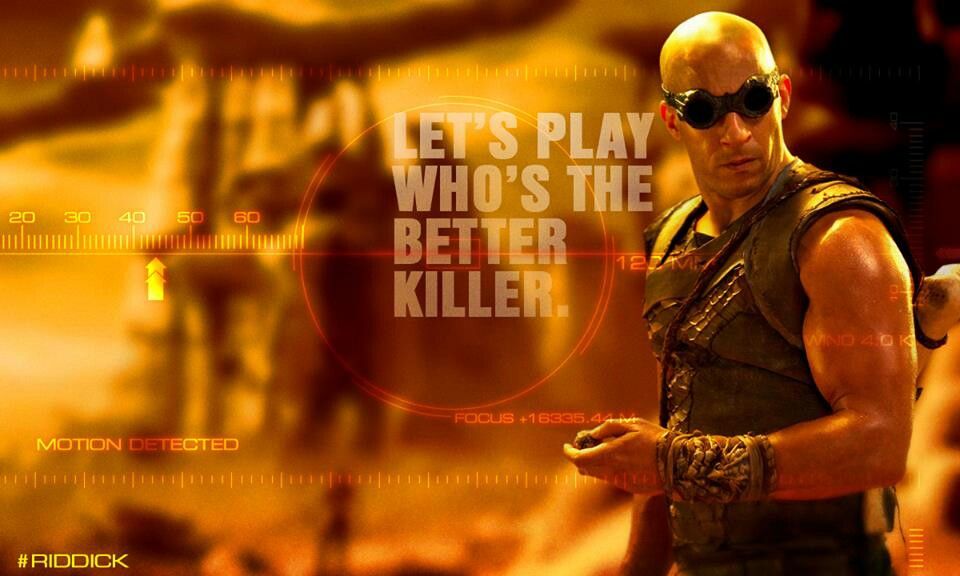 Riddick | Action movie stars, Good movies, Hottest male celebrities
