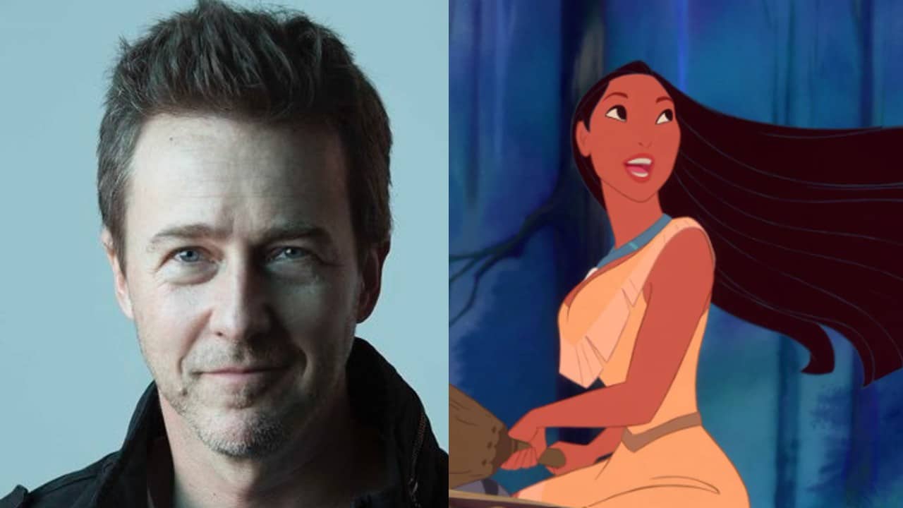 Edward Norton revela que es descendiente de Pocahontas