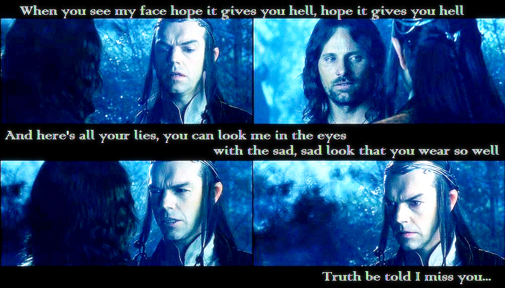 Elrond and Aragorn - Lord Elrond Peredhil Fan Art (24121919) - Fanpop