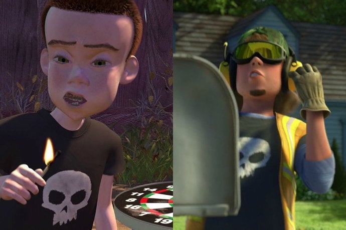 Sid from Toy Story is the garbage man in Toy Story 3. : MovieDetails