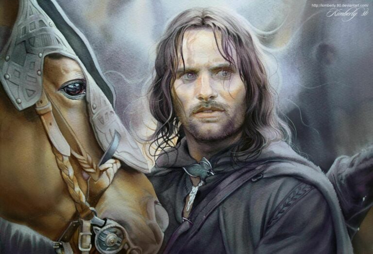 The Lineage of Aragorn: Is he more elf or human?