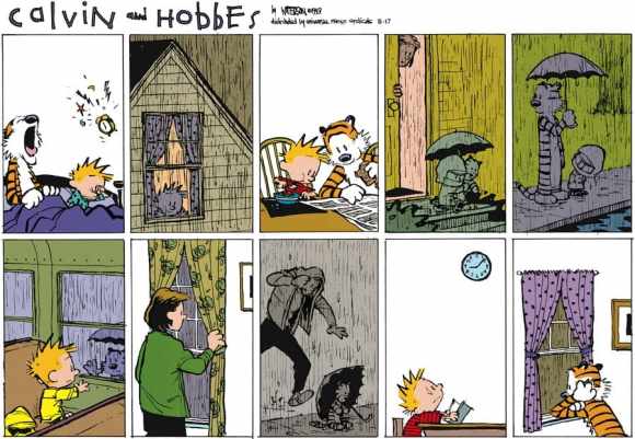 L'école selon Calvin et Hobbes : le calvaire qui stimule l'imagination