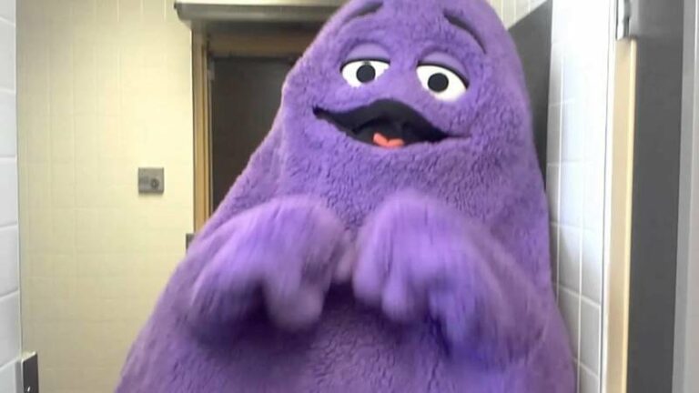 The Mysterious McDonald's Character in Purple - Who is it?