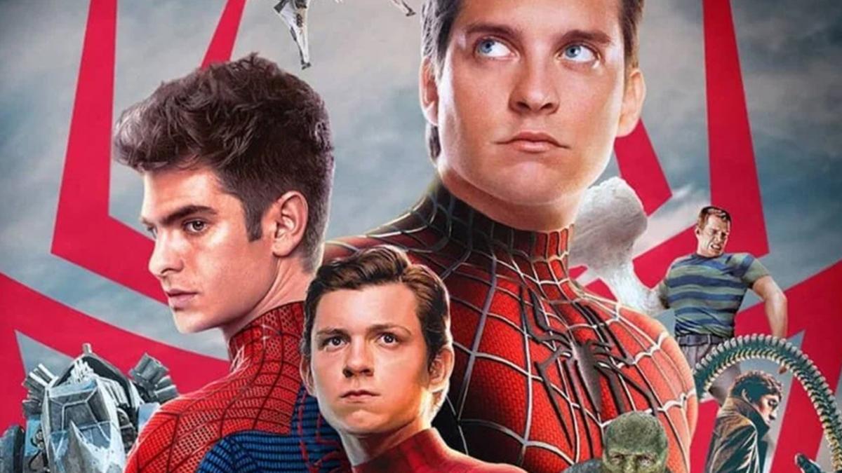 A fan creates a Spider-man No Way Home poster featuring Tobey Maguire ...