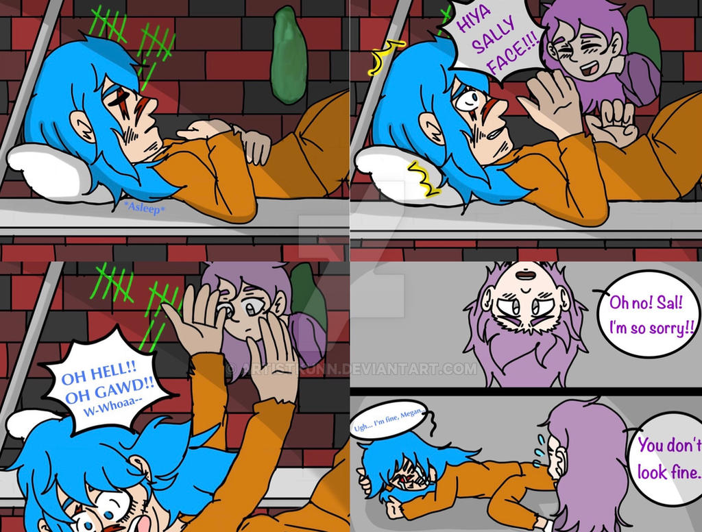 A Life In Prison Part 1 - Sally Face Comic by ArtistKunn on DeviantArt