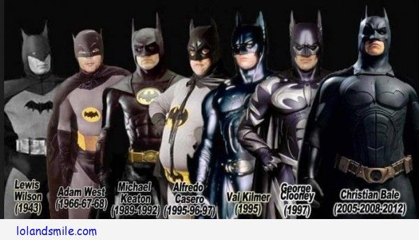 Batman suit through the years | Batman film, Batman, Comic movies