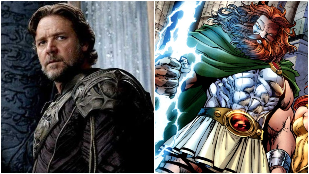 Russell Crowe reveals he's playing Zeus in Thor: Love and Thunder
