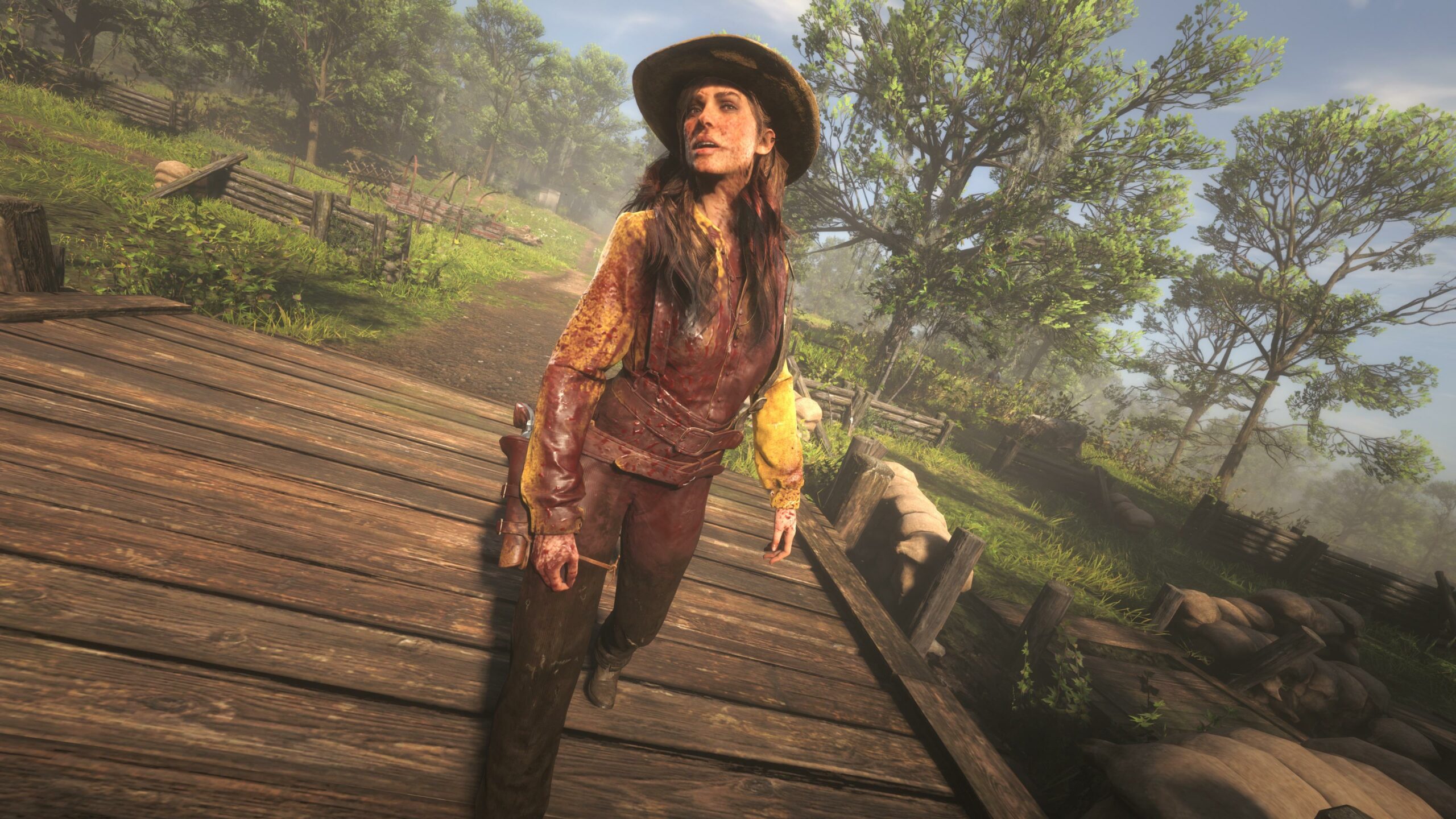 Sadie Adler just casually walking around covered in blood at camp after ...