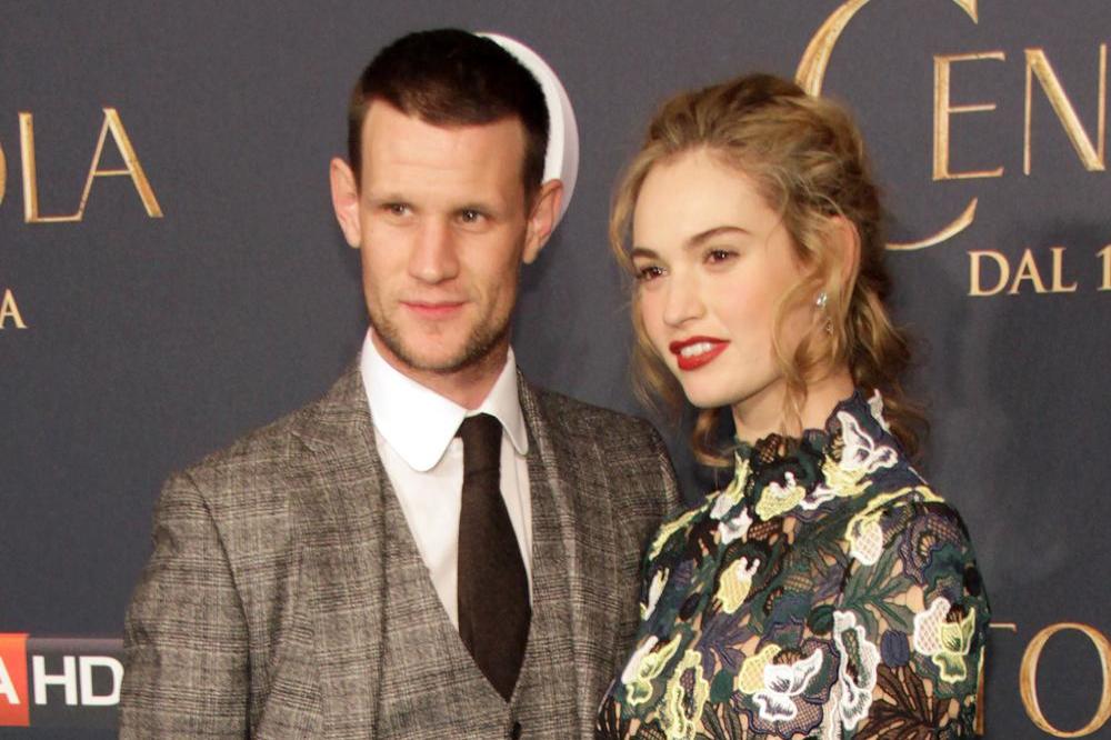 Lily James teases future engagement to Matt Smith