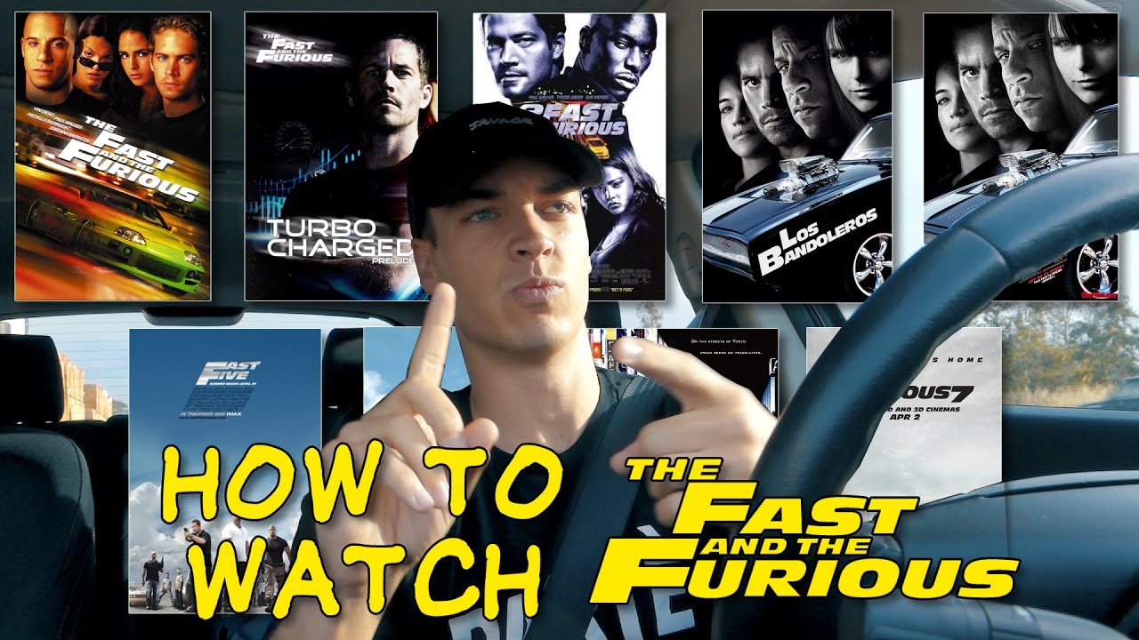 The REAL Order of the Fast & Furious Movies - YouTube