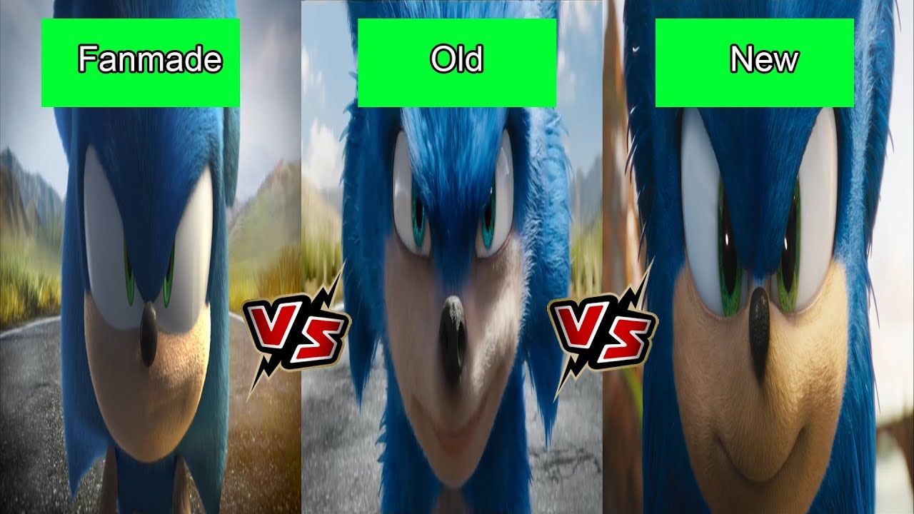 Sonic The Hedgehog - 3 Trailer Comparisons Side by Side (2020) - YouTube