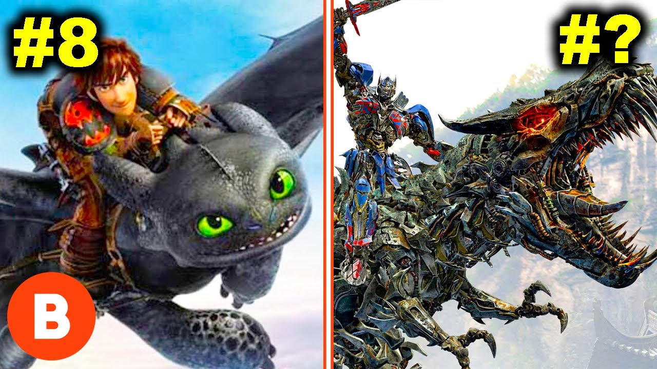 10 Strongest Dragons In TV And Movies, Ranked - YouTube