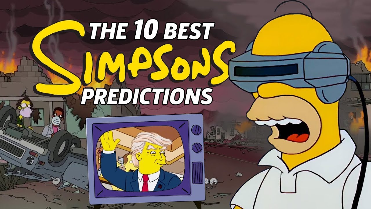 10 Times The Simpsons Predicted The Future - YouTube