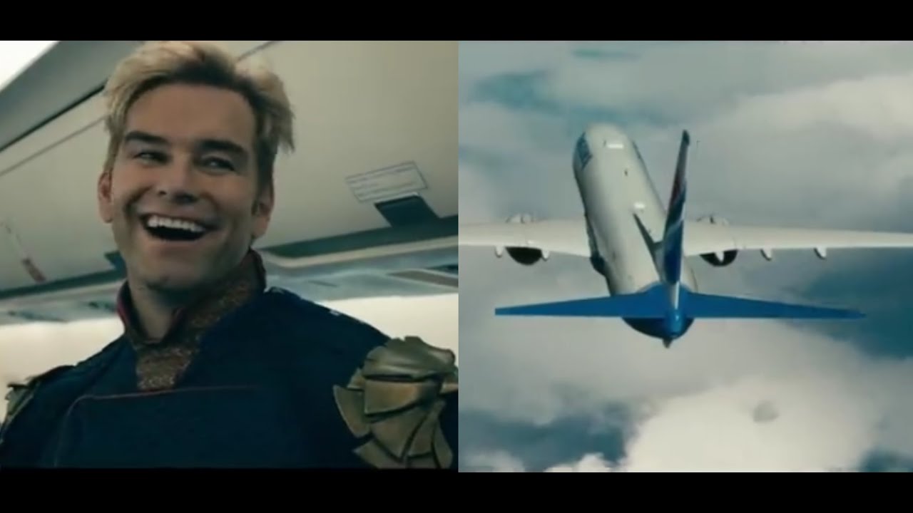 Why Homelander could NOT have saved the plane: The boys season 1 - YouTube