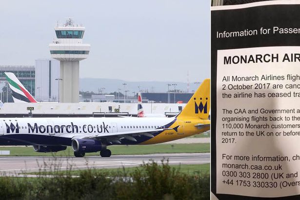 Monarch Airlines goes bust leaving 300,000 bookings cancelled... here's ...
