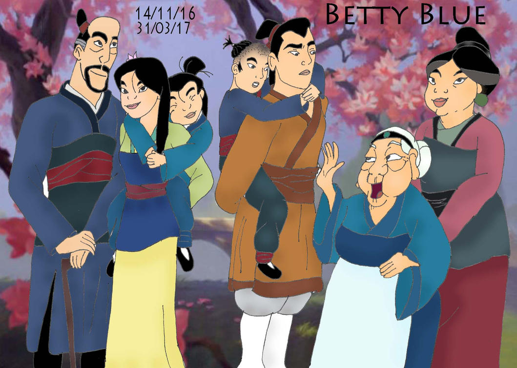 Mulan's Family by Betty26Blue on DeviantArt