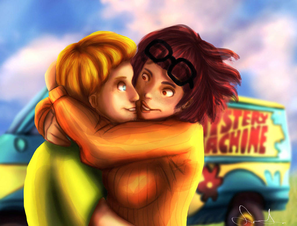 Shaggy and Velma by mssundayart on DeviantArt