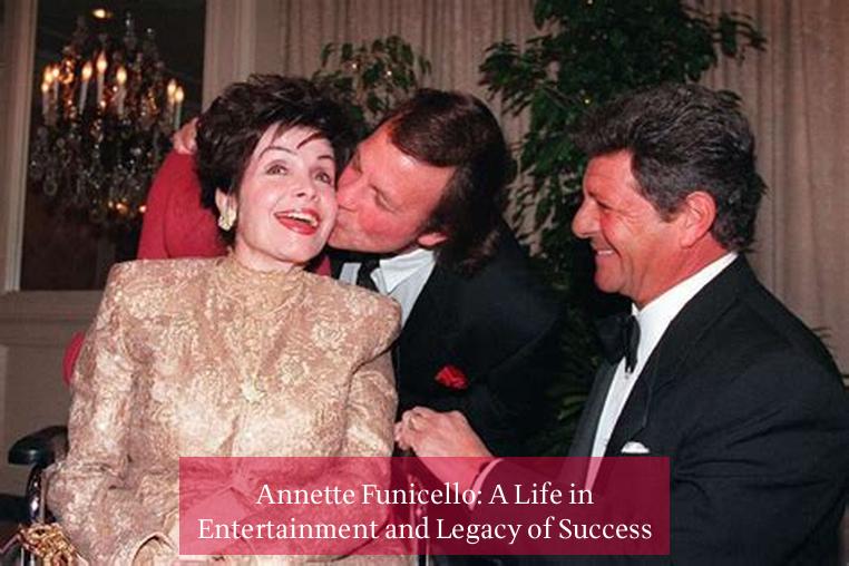 Annette Funicello: A Life in Entertainment and Legacy of Success