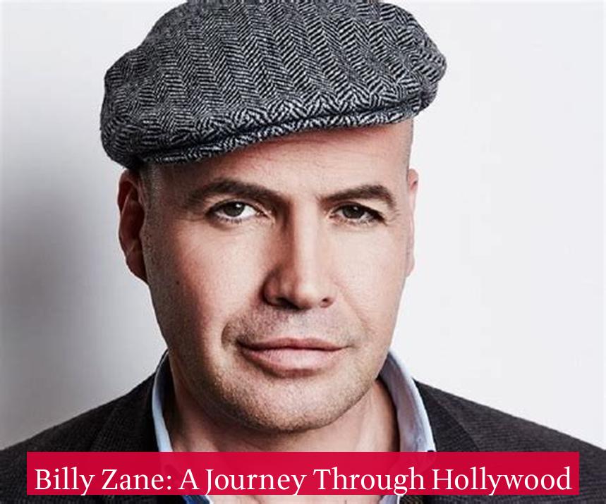 Billy Zane: A Journey Through Hollywood