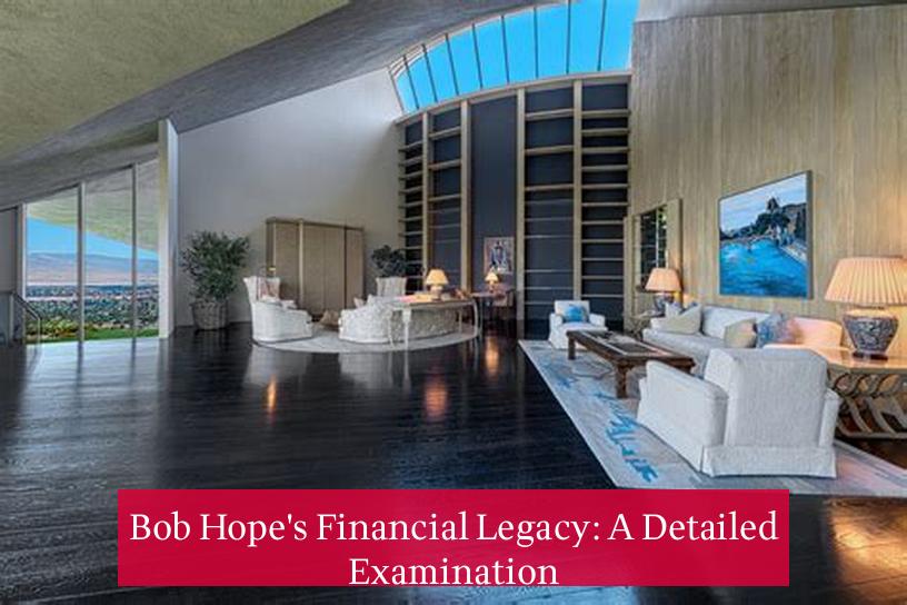 Bob Hope's Financial Legacy: A Detailed Examination