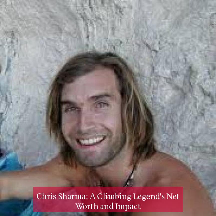 Chris Sharma: A Climbing Legend's Net Worth and Impact