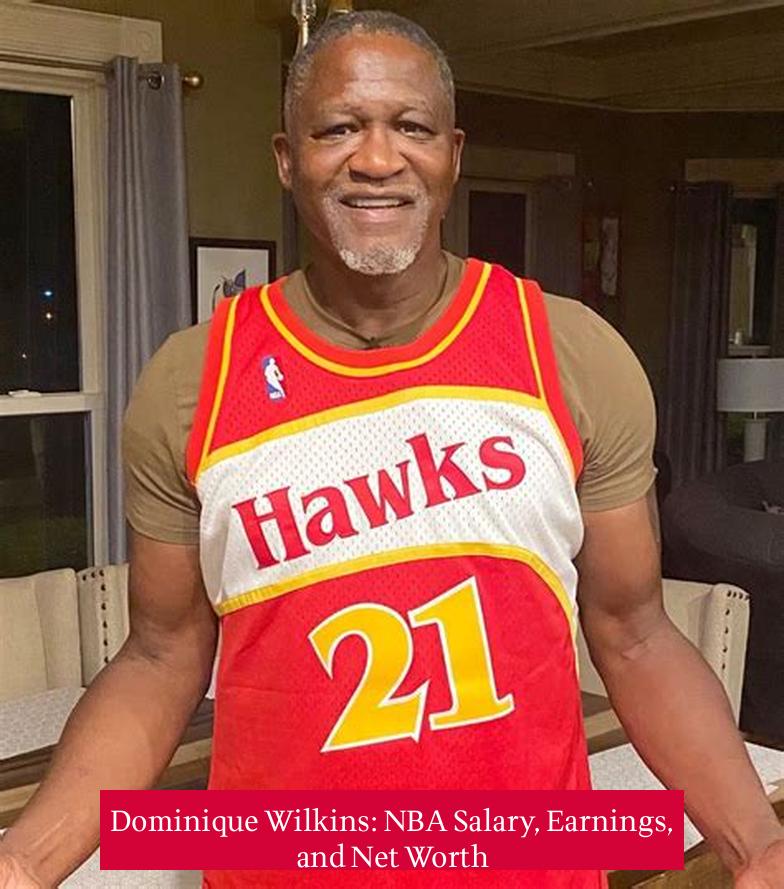Dominique Wilkins: NBA Salary, Earnings, and Net Worth