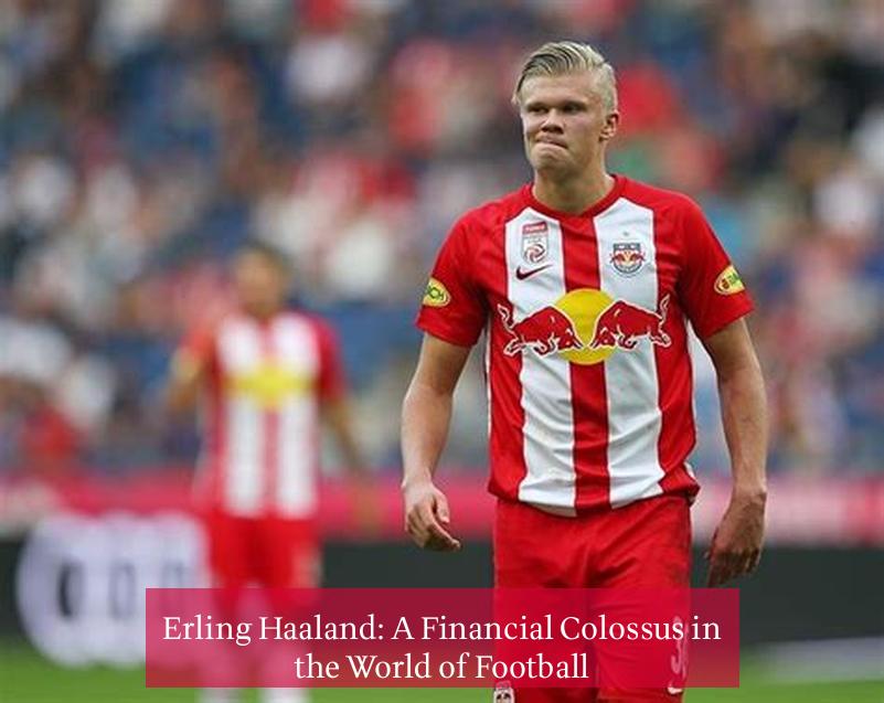 Erling Haaland: A Financial Colossus in the World of Football