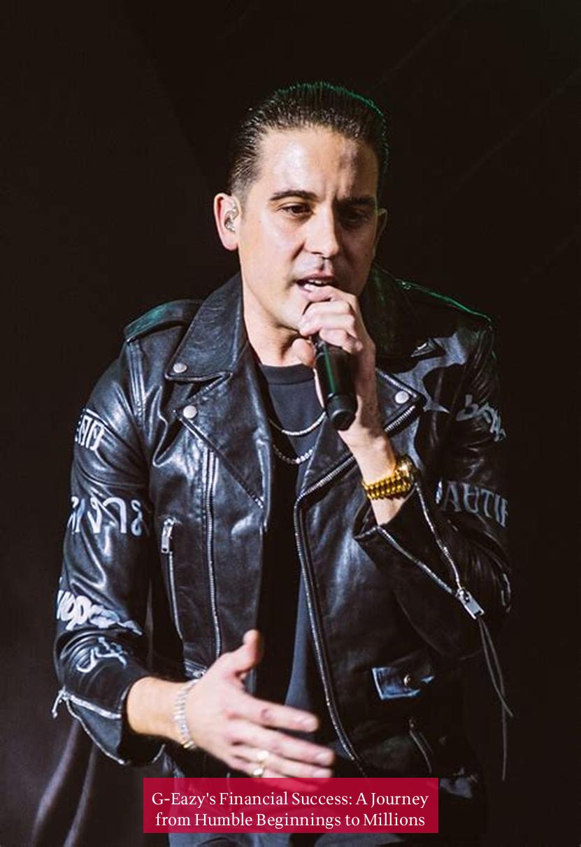 G-Eazy's Financial Success: A Journey from Humble Beginnings to Millions