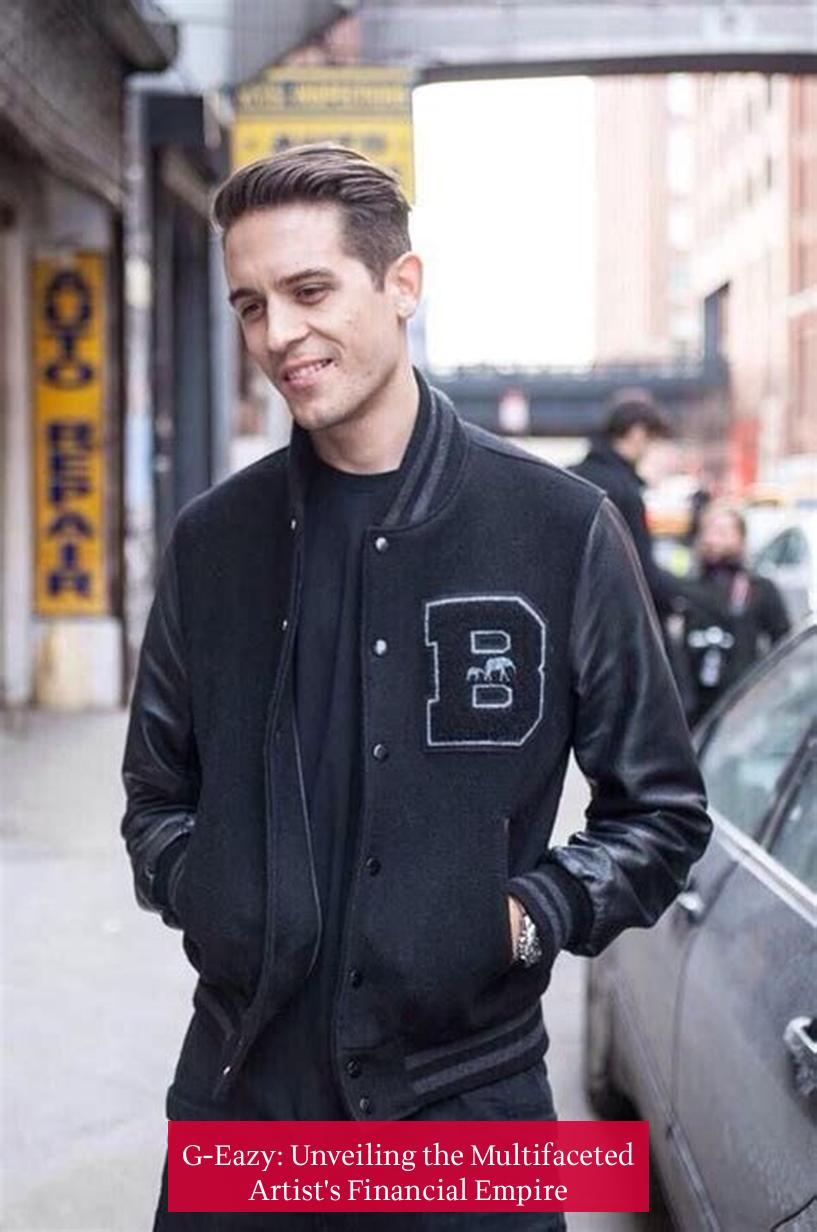 G-Eazy: Unveiling the Multifaceted Artist's Financial Empire