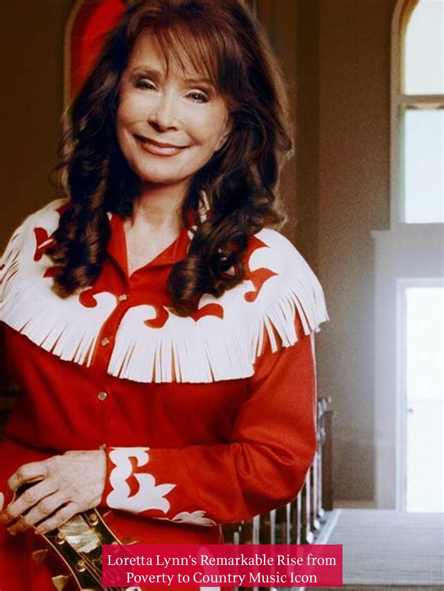 Loretta Lynn's Remarkable Rise from Poverty to Country Music Icon