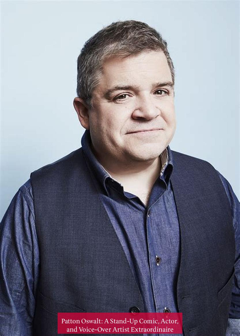 Patton Oswalt: A Stand-Up Comic, Actor, and Voice-Over Artist Extraordinaire