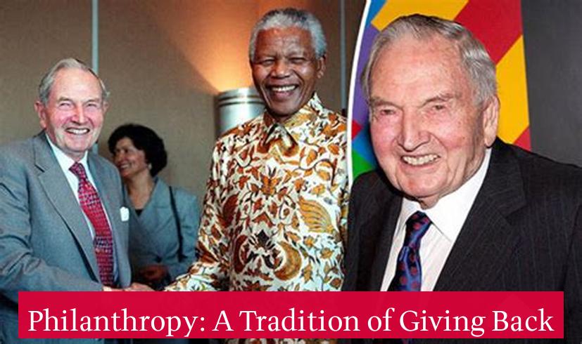 Philanthropy: A Tradition of Giving Back