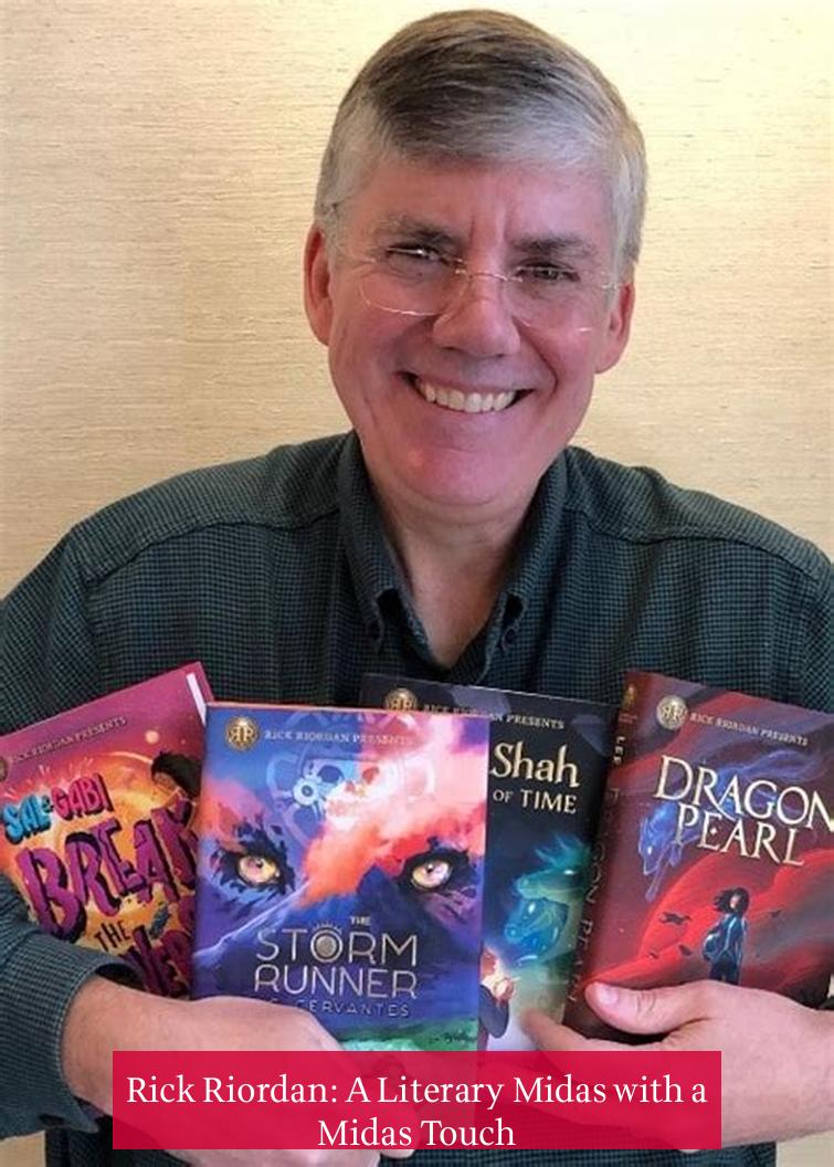 Rick Riordan: A Literary Midas with a Midas Touch