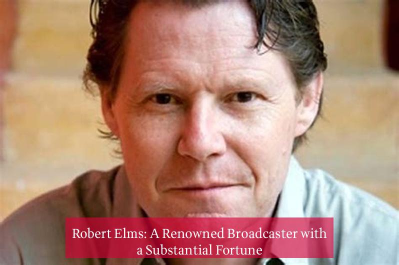 Robert Elms: A Renowned Broadcaster with a Substantial Fortune