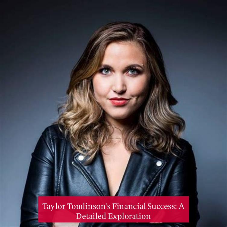 Taylor Tomlinson's Financial Success: A Detailed Exploration