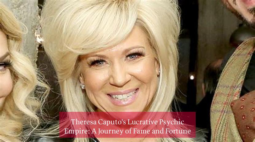 Theresa Caputo's Lucrative Psychic Empire: A Journey of Fame and Fortune