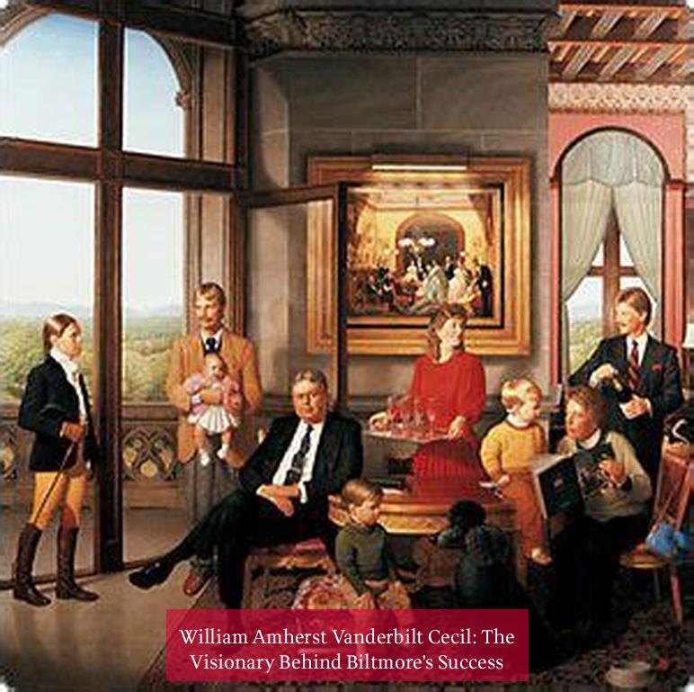 William Amherst Vanderbilt Cecil: The Visionary Behind Biltmore's Success