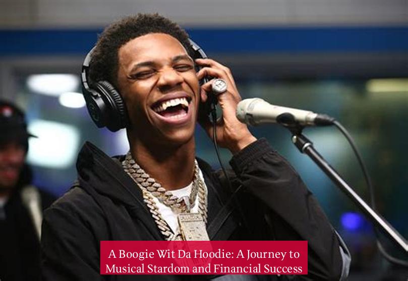 A Boogie Wit Da Hoodie: A Journey to Musical Stardom and Financial Success