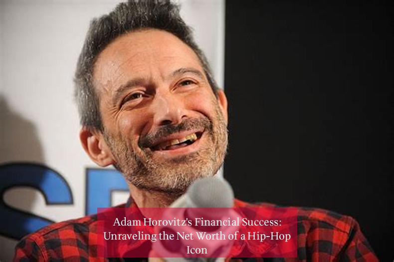 Adam Horovitz's Financial Success: Unraveling the Net Worth of a Hip-Hop Icon