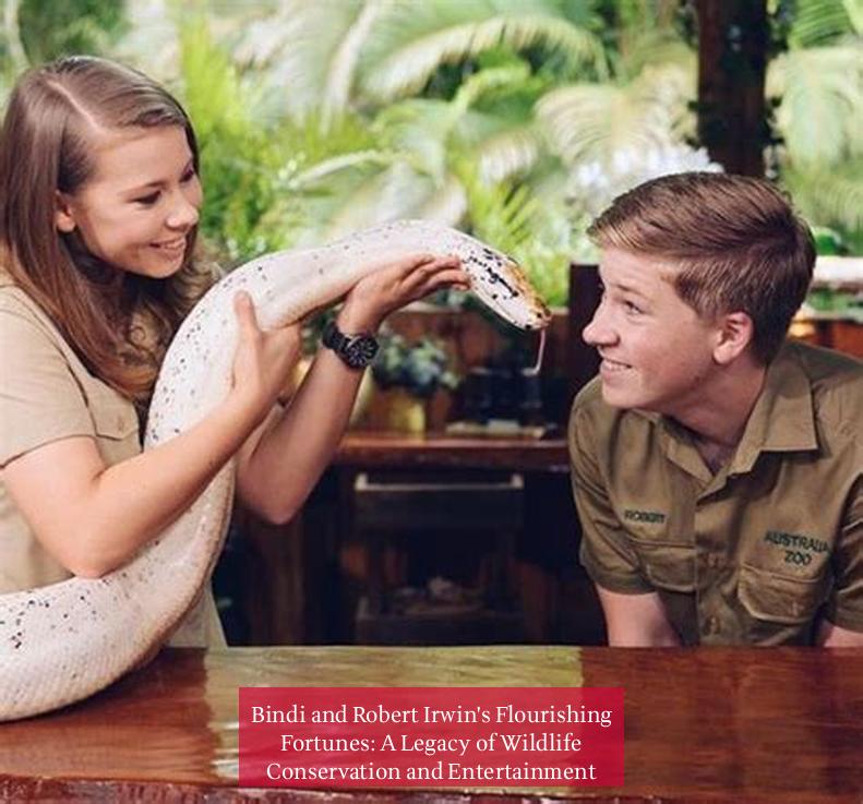 Bindi and Robert Irwin's Flourishing Fortunes: A Legacy of Wildlife Conservation and Entertainment
