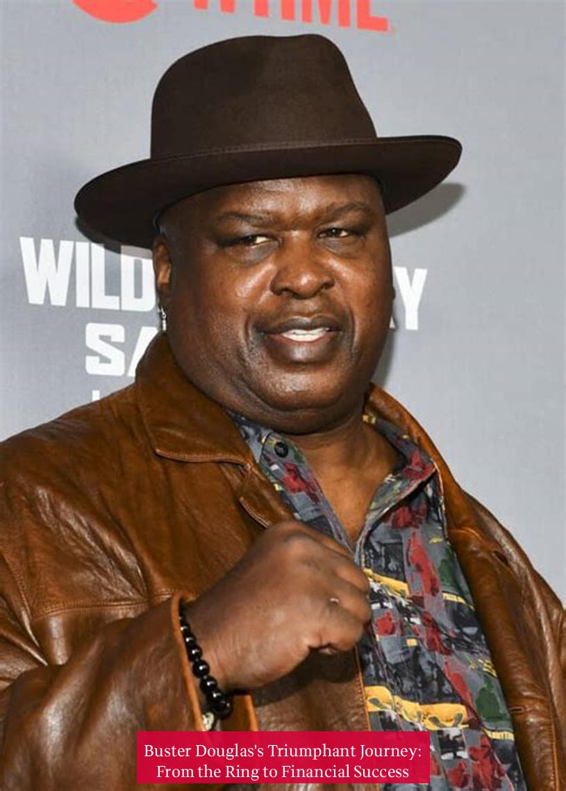 Buster Douglas's Triumphant Journey: From the Ring to Financial Success