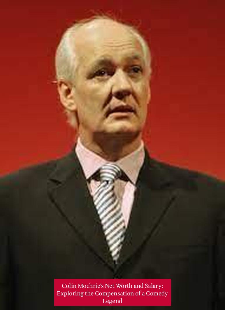 Colin Mochrie's Net Worth and Salary: Exploring the Compensation of a Comedy Legend