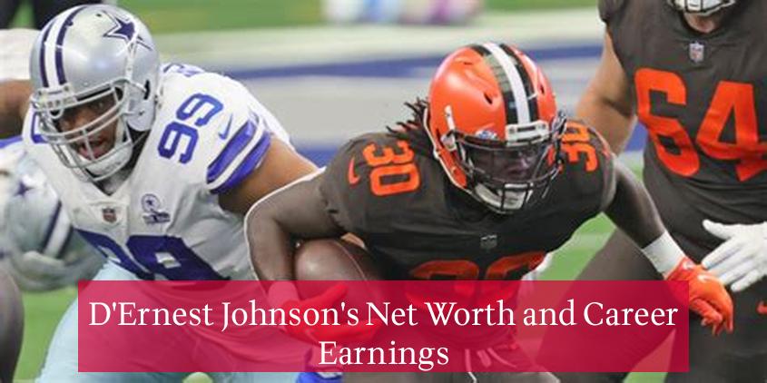 D'Ernest Johnson's Net Worth and Career Earnings