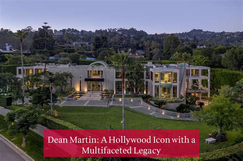 Dean Martin: A Hollywood Icon with a Multifaceted Legacy